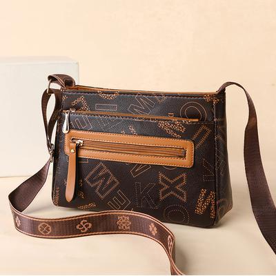 Damska torba crossbody na jedno ramię o wysokiej klasy wyglądzie, torba dla kobiet w średnim wieku, torba mamy o dużej pojemności