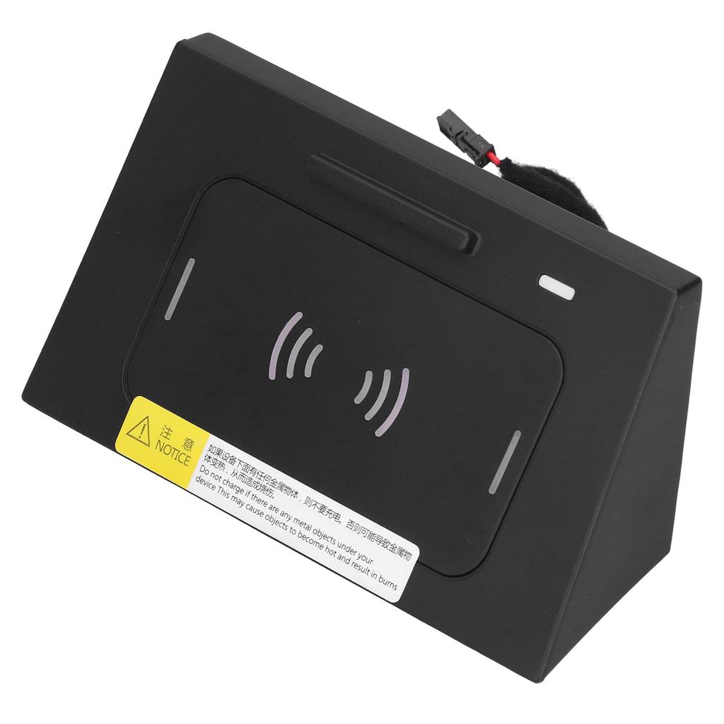 Car Wireless Charger Sensitive Phone Holder 15W ABS Plug and Play Fit for Hyundai Elantra 2016‑2020