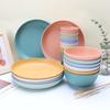Wheat Straw Reusable Cutlery & Tableware Set: Dishwasher & Microwave Safe