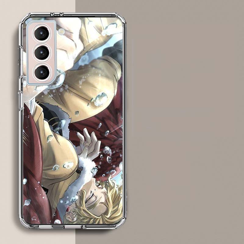 Anime MHA Hawks BNHA Phone Case For Samsung Galaxy S25 Edge S24 S23 FE S21 S20 S10 Plus S22 S26 Ultra Cover Clear Cases TPU Capa
