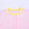 European and American style, new women's clothing, fashionable, versatile, cross-border casual simple color matching knitted jacket