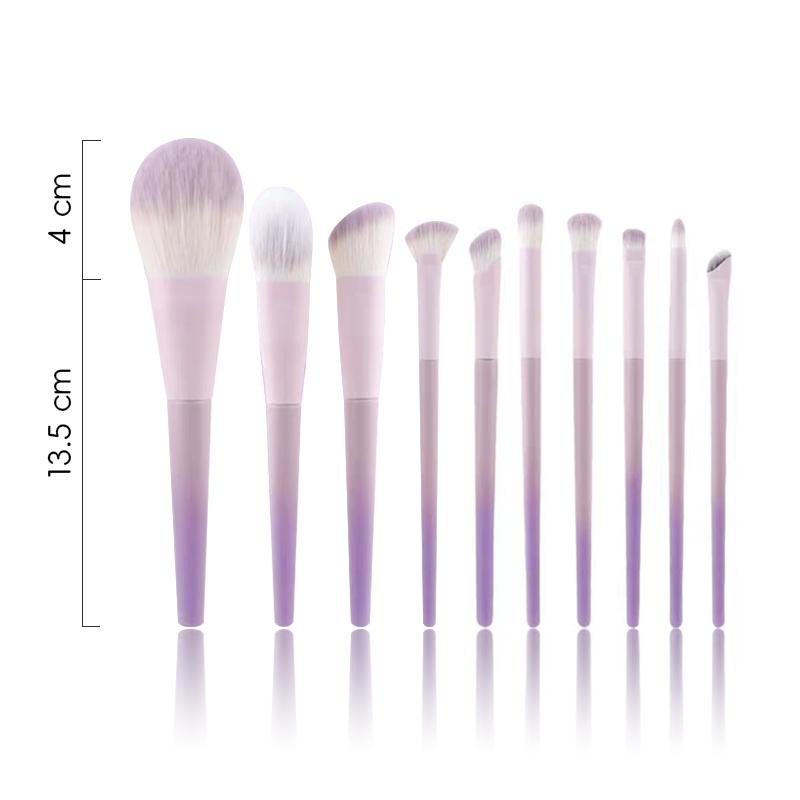 

Набор из 10 высококачественных профессиональных кистей для макияжа 10 Pieces (opp)