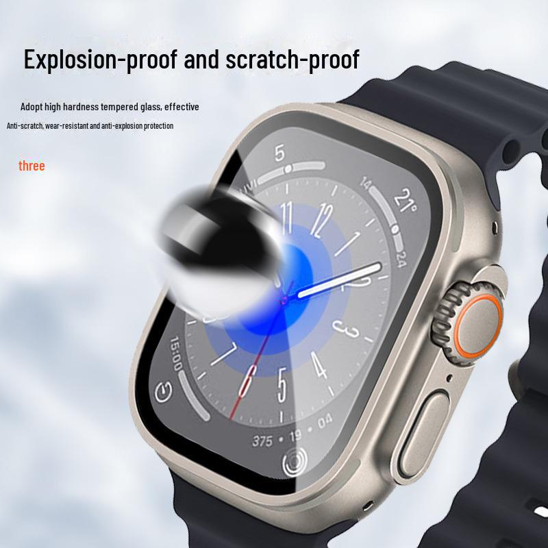 Compatible with iWatch7, Ultra Apple Watch S8 - 41mm Creative Advanced Strap & Protective Case