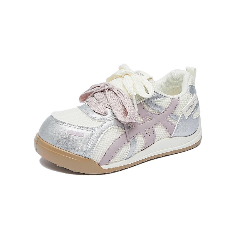 Fashion 2025 Women's Shoes Casual Platform Shoes Women's Round Toe Lace-Up Tennis Women Vulcanized Sneakers