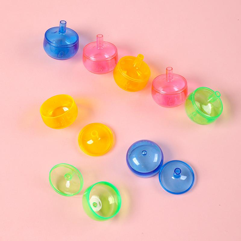 Gyroscope Transparent Toy Plastic Handheld Creative Gift Children Educational