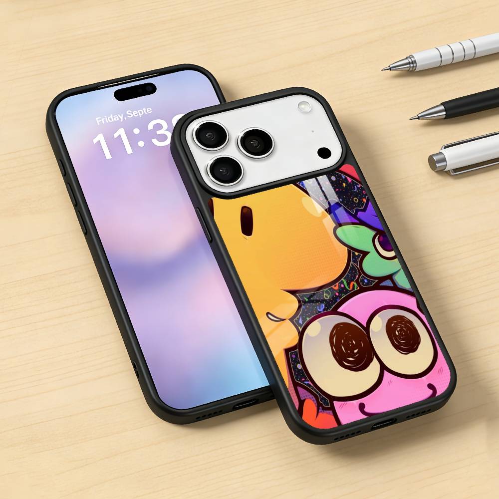 S-Smiling F-Friends Pim Charlie Phone Case For iPhone 17,16,15,14,13,12,Pro,Max For Magsafe Magnetic Wireless Charging