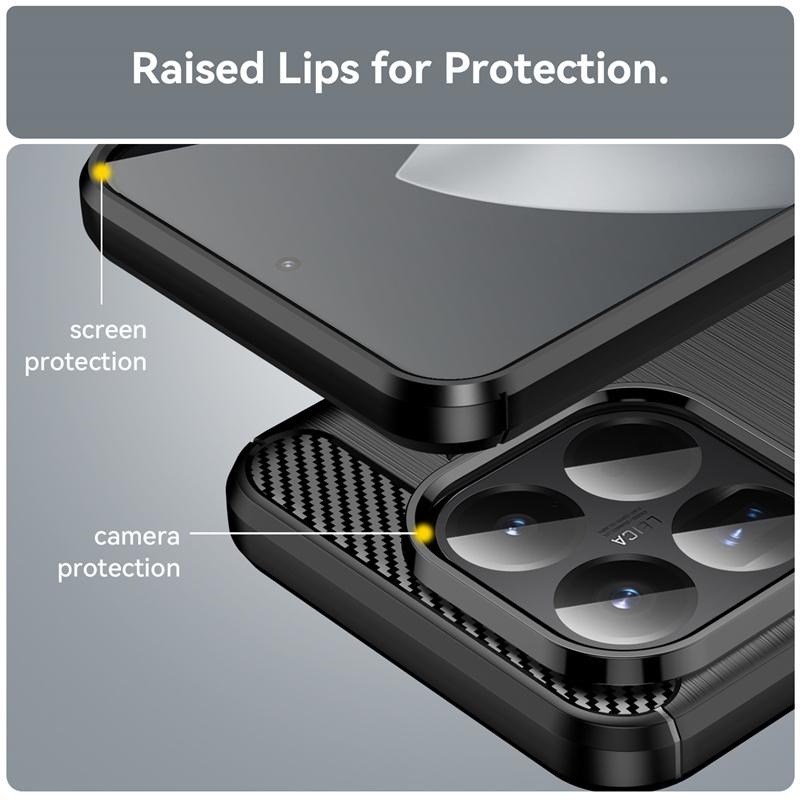 Flexible TPU Case for Xiaomi 15T Pro Mi 15T 5G Protective Cover Shockproof Frame Coque Capa Fundas