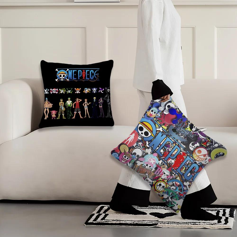 Cartoon Throw Pillow Covers Living Room Decoration Printed Sofa Cushion Cover Polyester Soft Pillowcase