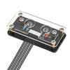 Transparent PC Power Switch Acrylic Power Button External Power Supply  Desktop Computer