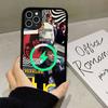 Rock Band B-Blur Magnetic Case For IPhone 17 16 14 13 12 11 15 Pro Max Plus Wireless Charge Phone Cover