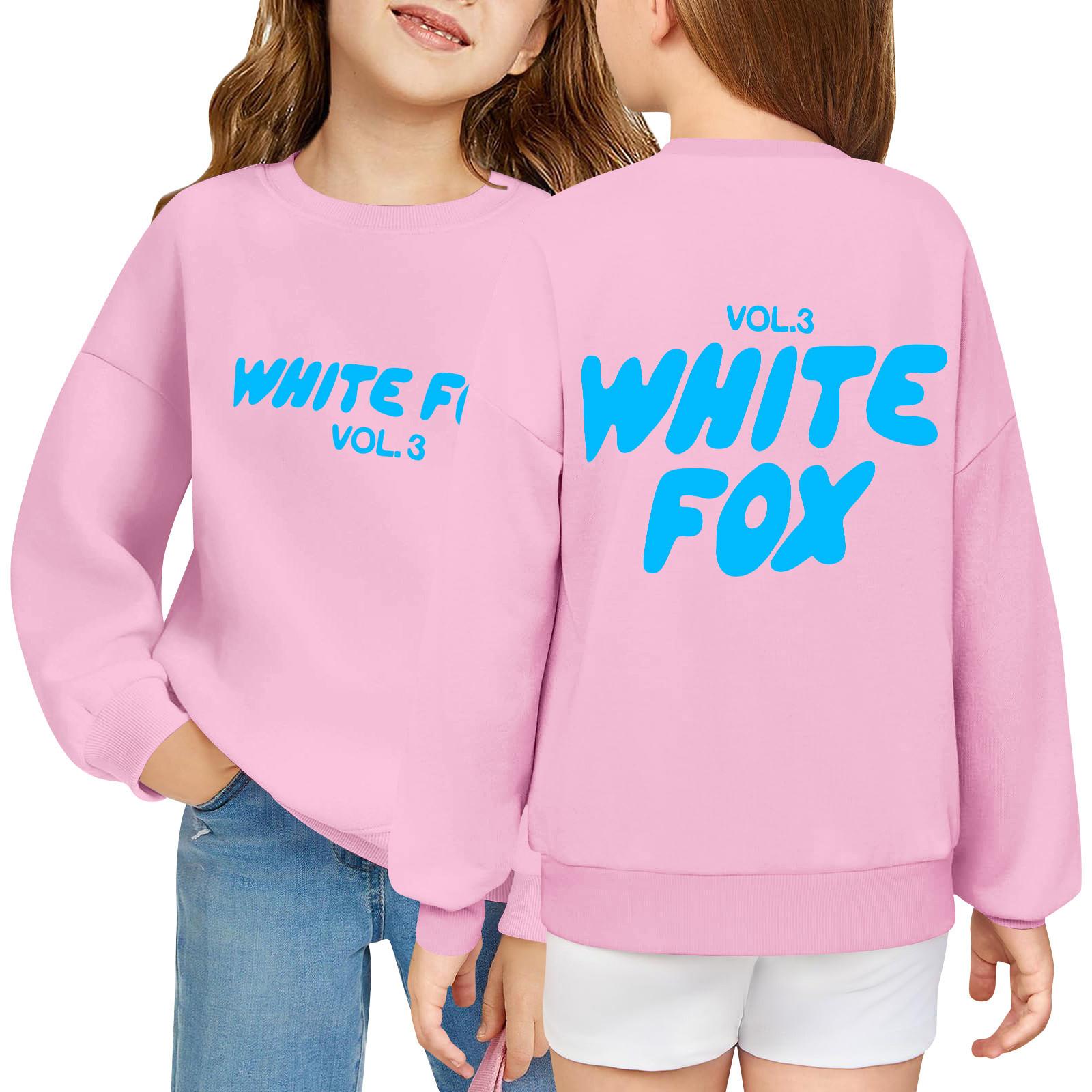 

Детский пуловер свободного кроя с длинным рукавом, с принтом букв и круглым вырезом 160 розовый