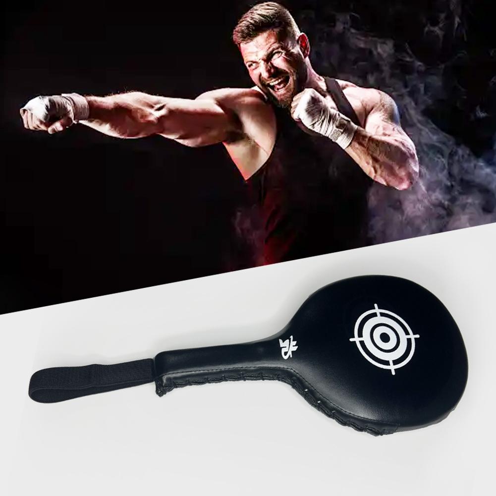 PU Boxing Foot Target Boxing Training Mat Ergonomic Boxing Focus Pads Kickboxing Pads Training Rebound Target for Martial Arts