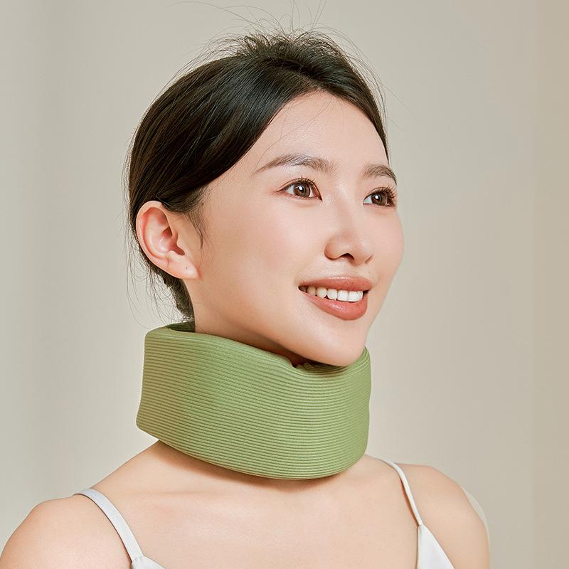 1 Pack Neck Support Adjustable Neck Support Cervical Sponge Neck Protector For Sleep Relief Neck Pain Breathable Neck Support