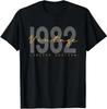 Trending Now 1982 41st Birthday Streetwear T-Shirt Retro Streetwear Unisex Style Shirts for WoGraphic T-Shirts