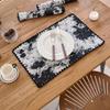Tovagliette all'americana per tavolo da pranzo Tovagliette all'americana in lino di cotone Tovagliette all'americana in tessuto intrecciato per tavolo da cucina di campagna Tovagliette da tavola in cotone 30x45cm
