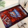 Custom Name Rug Thunder OKC Basketball Area Rug Suitable for Indoor And Outdoor,Carpets for Homes, Offices,Living Rooms,Home Decor,Christmas Gift