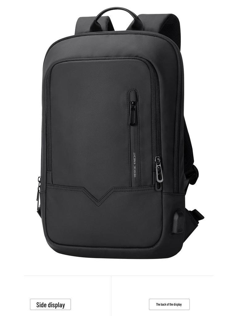 Ultra-Thin 15.6-inch Laptop Business Backpack - Durable Oxford Cloth for Daily Commute