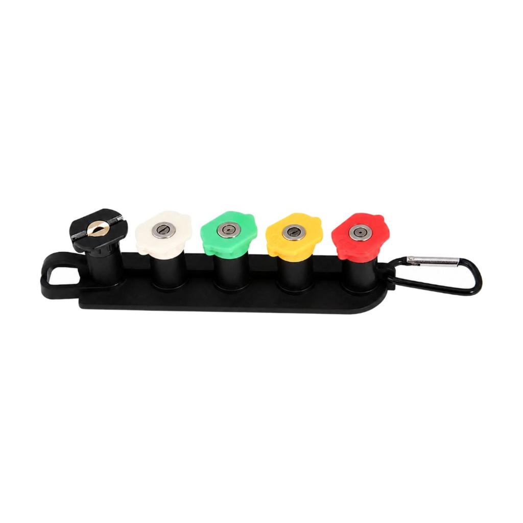 Highpressures Washer Spray Nozzles with Holder Compact Nozzle Portable for Vehicle