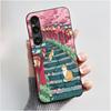 For Sony Xperia 1 VI VII Case Aesthetic Cute Cat Astronaut Soft Silicone Black TPU Back Cover Slim thin Shockproof Shell Fundas