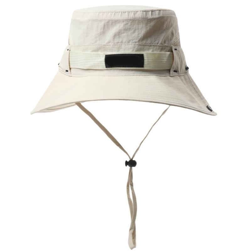 Breathable Fisherman Hat with Sun Protections Foldable Bucket Hat for Hiking and Camping Outdoor Activity Headwear