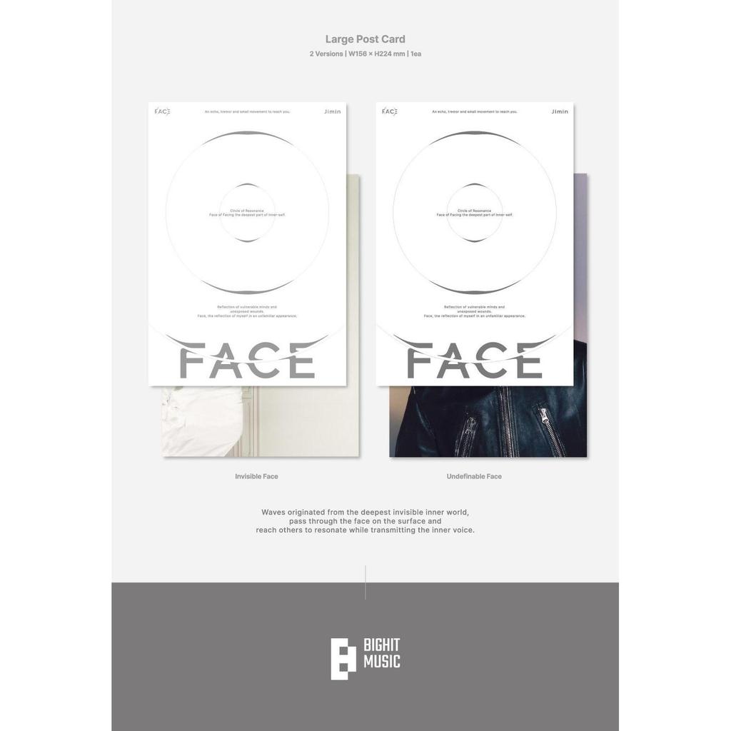 BTS Jimin 1st Album - 'Face' (Photobook Ver.)