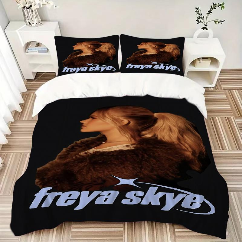 3Pcs Freya Skye'S Winter Elegance Bedding Sets For All Sizes New 3D Printed Bed Cover Comforter Duvet Cover Pillowcase Bedroom Decoration