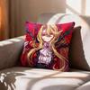 Artoria PPendragon SSaber Fate Fgo FSN  Pillow Case Pattern Printed Pillowcase For Living Room Sofa Cushion Cover