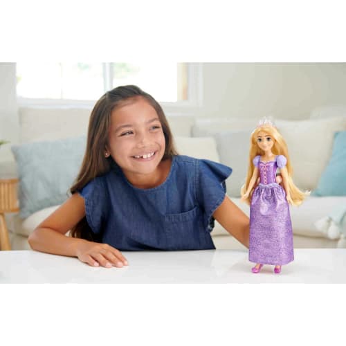 MATTEL Disney/Disney princezna Rapunzel [Oslava 100. výročí Disney] [Oblékací panenka] [3 roky a starší] HLW03