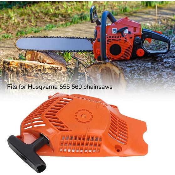 Recoil Pull Starter Replacement for Husqvarna 555 560 Chainsaw, Pull Start Starter Assembly 505159204