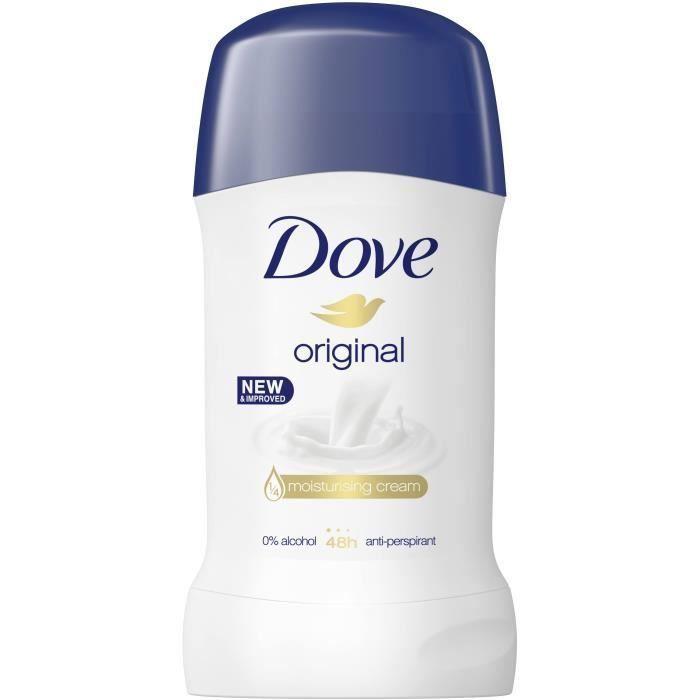 Deodorant Stick - DOVE - 24H - 0% Alcohol - 40 mL - Unisex