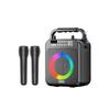 Newmine K522 Portable Bluetooth KTV Speaker with Dual Microphones CN Plug (adapter Included)