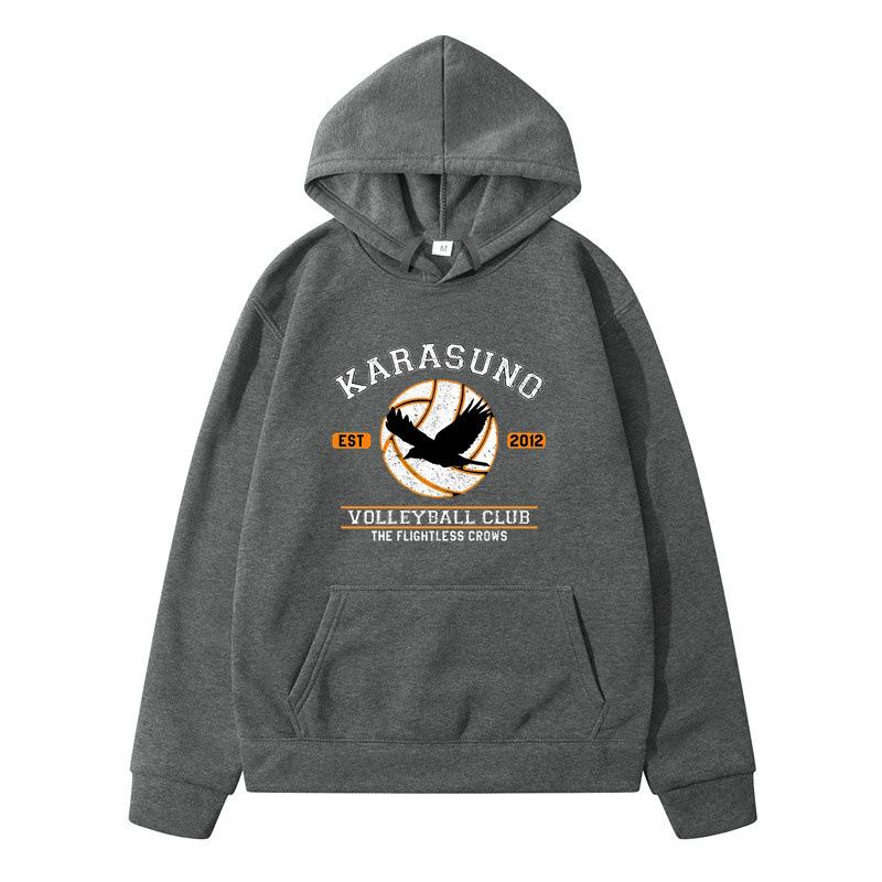 Autumn Winter Haikyuu Cosplay Men's Hoodies Boys Harajuku Girls Pullover Fancy Casual Loose Comfortable Sweatshirt