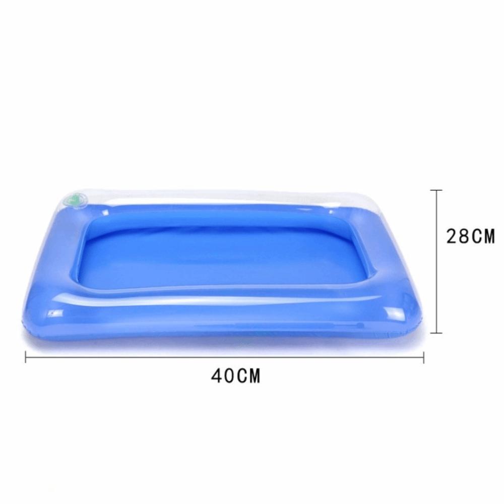 Foldable Pool Cleaning Basin Multi-purpose Feet Cleaning Tub Portable Pool Basin Pool Gadgets 40cm