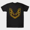 Men Black Print T-shirt Bandit Logo No-Cut Transfer Paper Print Cotton Tshirt