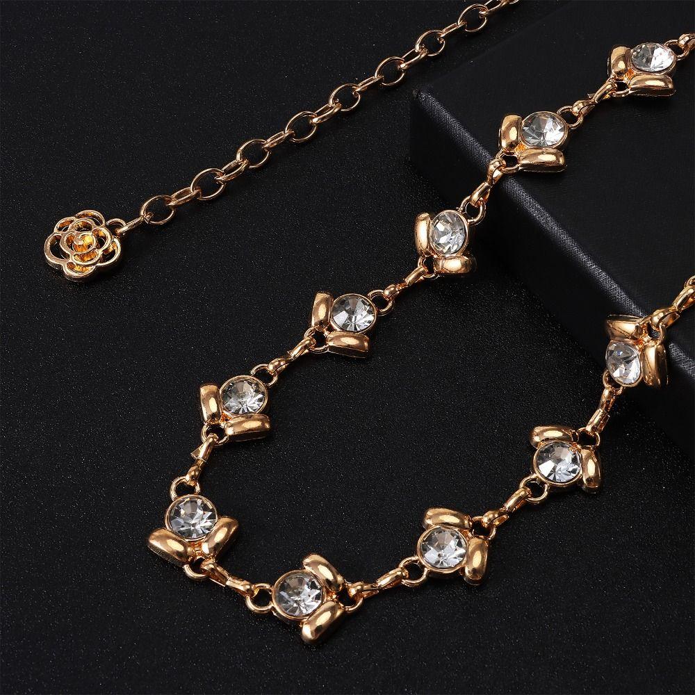 Crystal Chain Belt for Women Rhinestone Gift Gift Wedding Bridal Belt