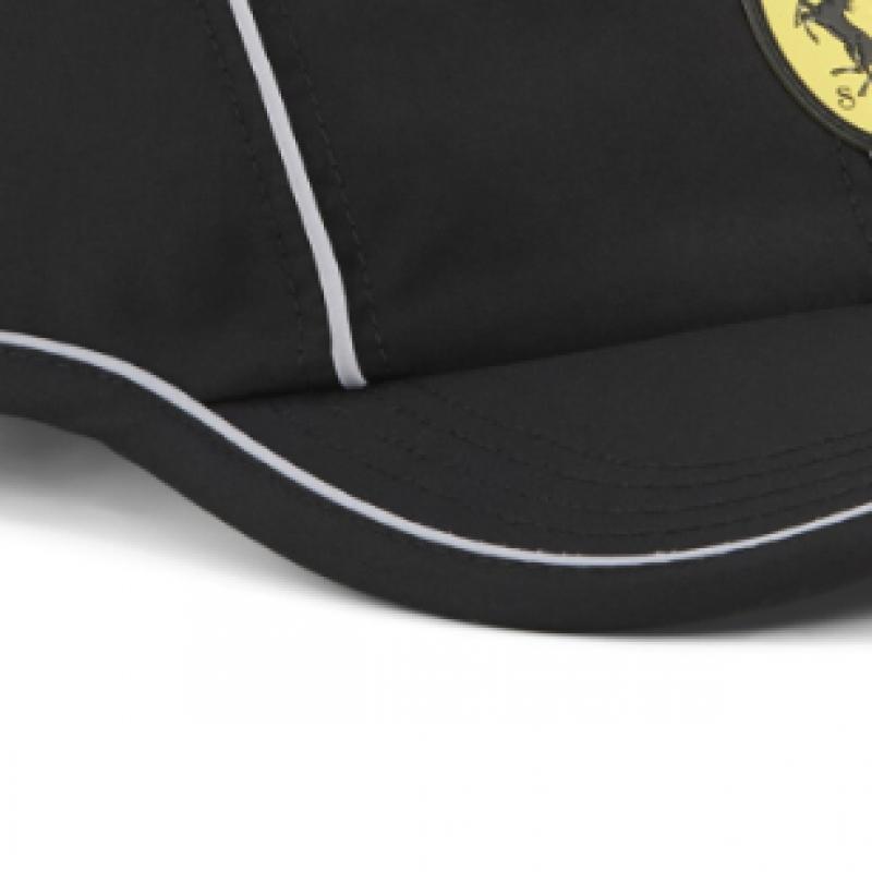 ★ PUMA★ Ferrari Race Lifestyle 4 Panel Cap Black 02607501 Puma Ferrari Race Lifestyle 4 Panel Cap Black 026075 01