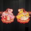 Traditional Fu Character Sticker Cartoon New Year Door Sticker  Spring Festival