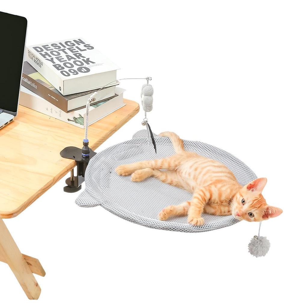 Rotating Cat Hammock and Bed - Universal Floating Desk Nest
