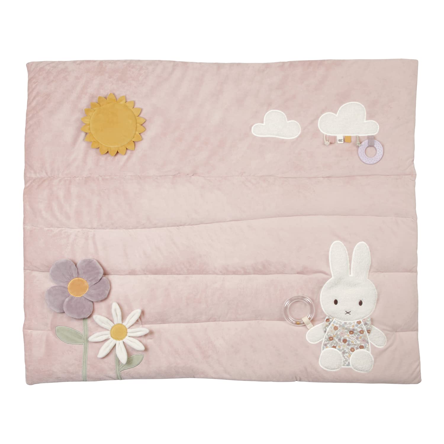 

miffy x Little Dutch Little Little Flower (Миффи Датч) Игровой коврик/Винтаж розовый