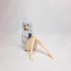 10cm Anime Figur Die Reise der Elaina Elaina im Pyjama sitzend Mädchen Modell Statue Sammlung Schreibtisch Dekoration Ornament Spielzeug