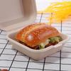 Eco-Friendly Disposable Bagasse Hamburger Box