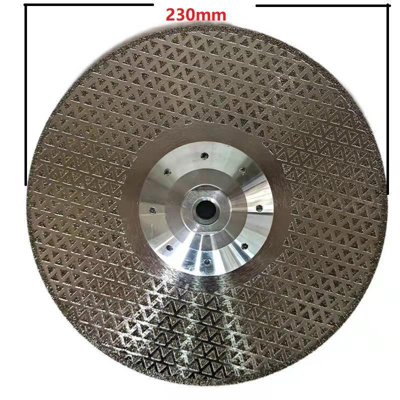 Double-Sided Electroplated Diamond Saw Blade for Marble & Granite with M14 Flange
