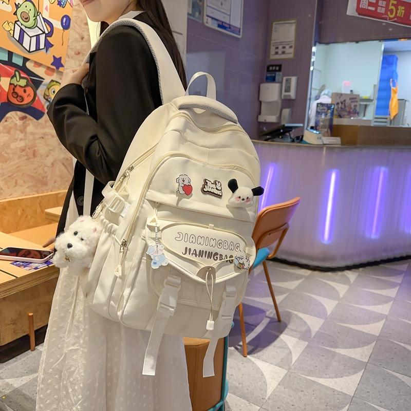 Junior High School Students Large Capacity Schoolbag Senior High School Student Backpack Computer Travel Backpack