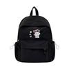 Schoolbag, Simple and Lightweight, Primary and Middle School Backpack, Stylish Embroidered Backpack, Lightweight Large-capacity Backpack