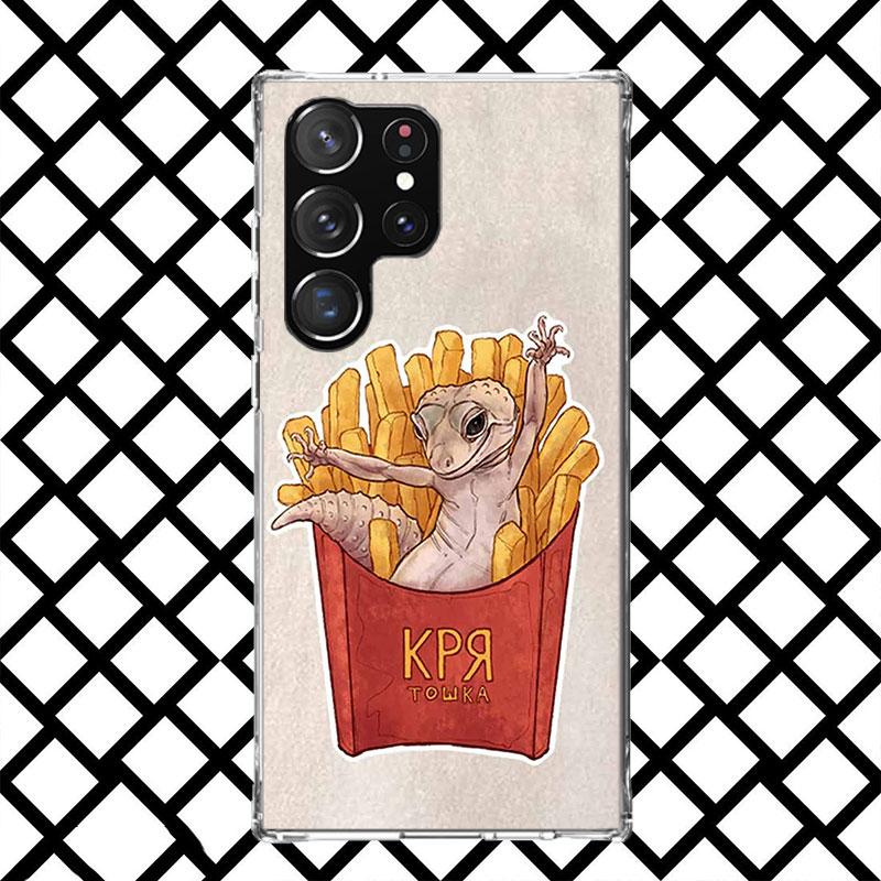 Lizards Geckos Phone Case for Samsung Galaxy S26 S25 Edge S24 S23 Ultra S22 Plus S21 FE S20 + Soft Cover Print Fundas Galaxy S25