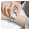 Casio SHEEN Series Waterproof Business Quartz Movement Stainless Steel Strap Japanese and Korean Watch Women's Watch White Dial SHE-3510SG-7AUPRD