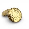 Great HERMES Cufflinks cufflinks Serie 2-piece set gold mens Used