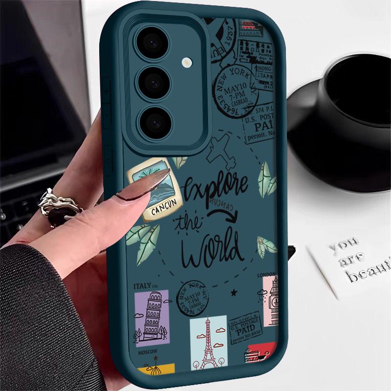 Landmark Case For Samsung Galaxy A56 A36 A26 A16 5G A55 A35 A15 A54 A34 A17 A37 A57 S20 FE S21 S22 S23 S26 S24 S25 Ultra Capa