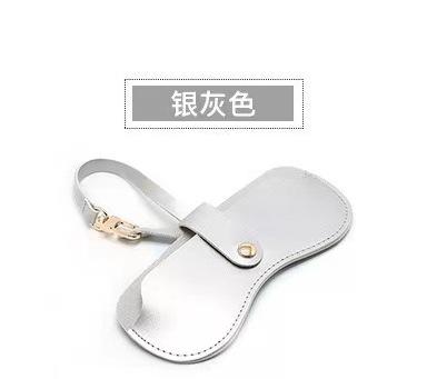 New Portable PU Leather Snap Glasses Case Slim Sunglasses Storage Glasses Box 2025 Glasses Bag