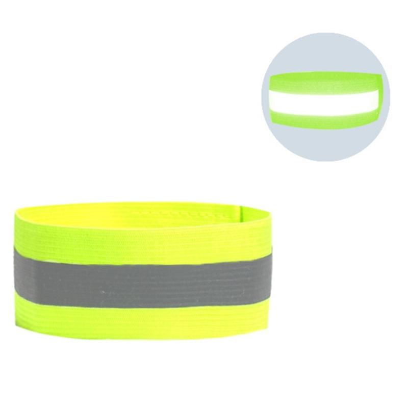 Reflecterende banden voor wandelen in het donker, reflecterende riem met hoge zichtbaarheid, verstelbare elastische reflecterende heupriem voor hardlopen